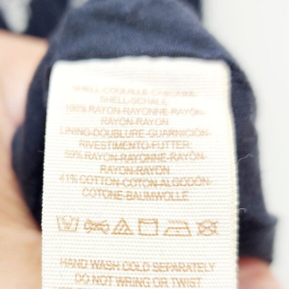 Free People Dress Womens Sleeveless Black & White Print Rayon Blend Size S - Picture 3 of 13